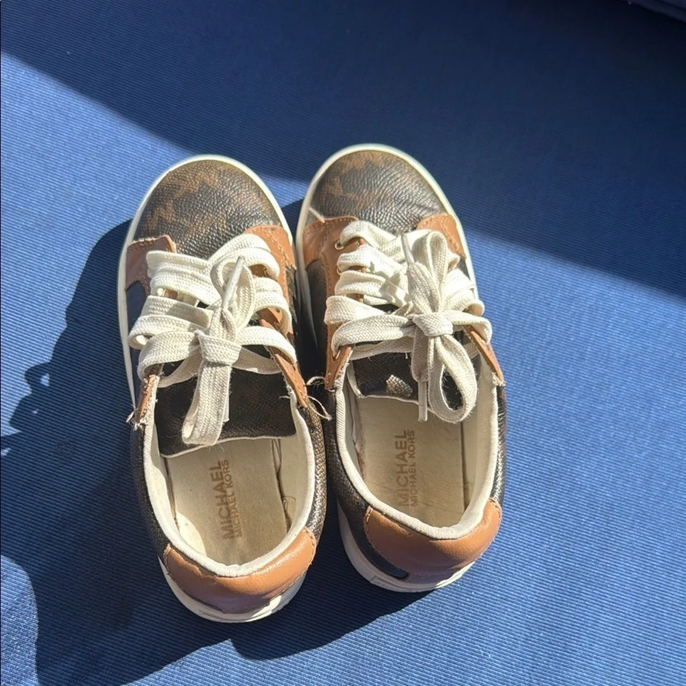 MICHAEL Michael Kors Kids Sneakers - Brown and Black